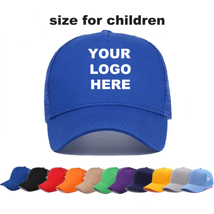 Trucker Cap Mesh - Детская хлопковая шляпа дальнобойщика для девочек