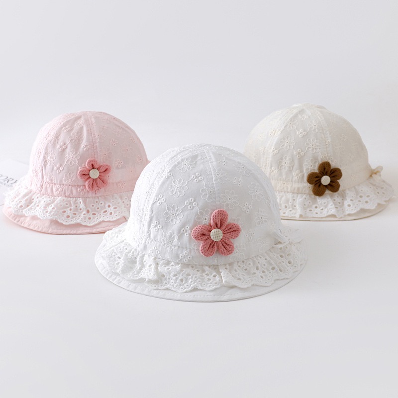 Sun Hat Wide Brim - Весенне-летняя детская панама для девочек 0-8