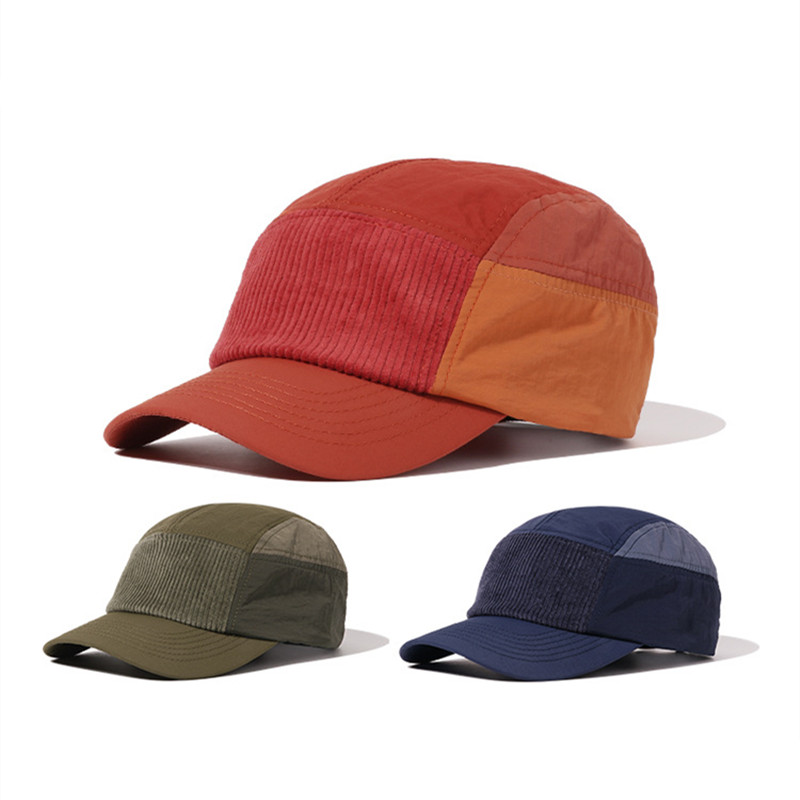 Corduroy Cap 5 Panel - Бейсболка в уличном стиле с 5