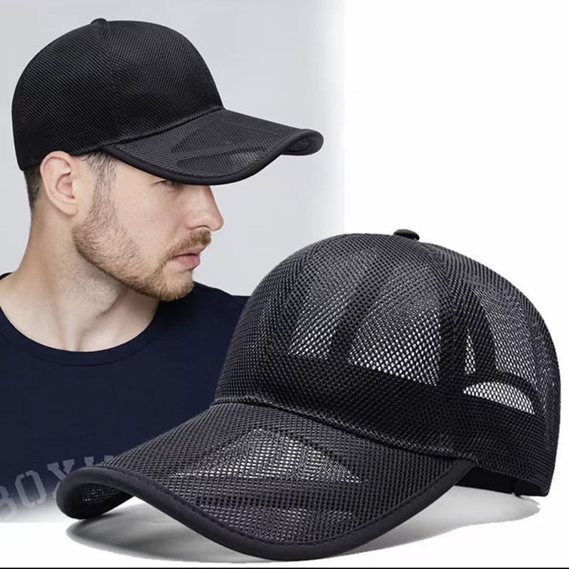 Baseball Cap Structured - Летняя дышащая бейсболка с полной сеткой