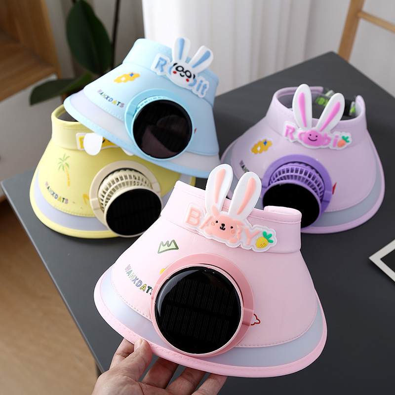 Visor Sun Hat - Портативный вентилятор на солнечной энергии с