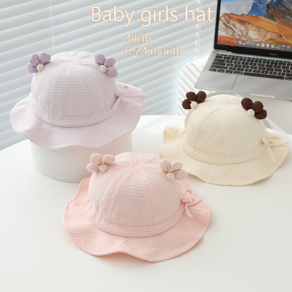 Bucket Hat Cotton - Детская панама для девочек 48 см,