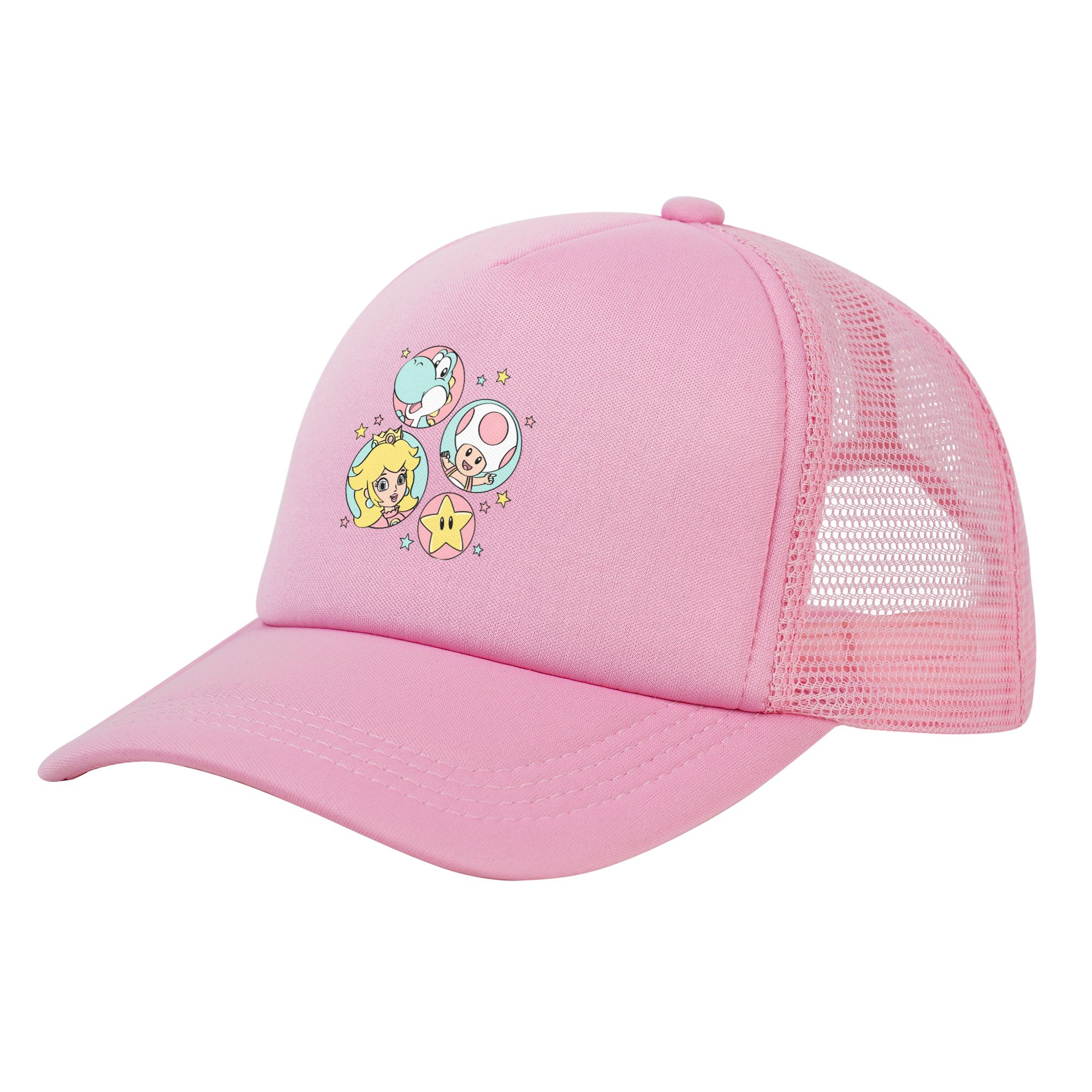 Trucker Cap Mesh - Летние охлаждающие кепки с персонажами Марио