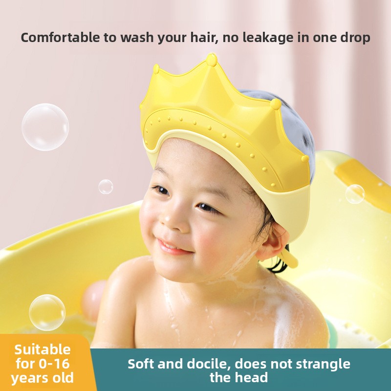 Swim Hat Silicone - Детская водонепроницаемая шапочка для душа, детская