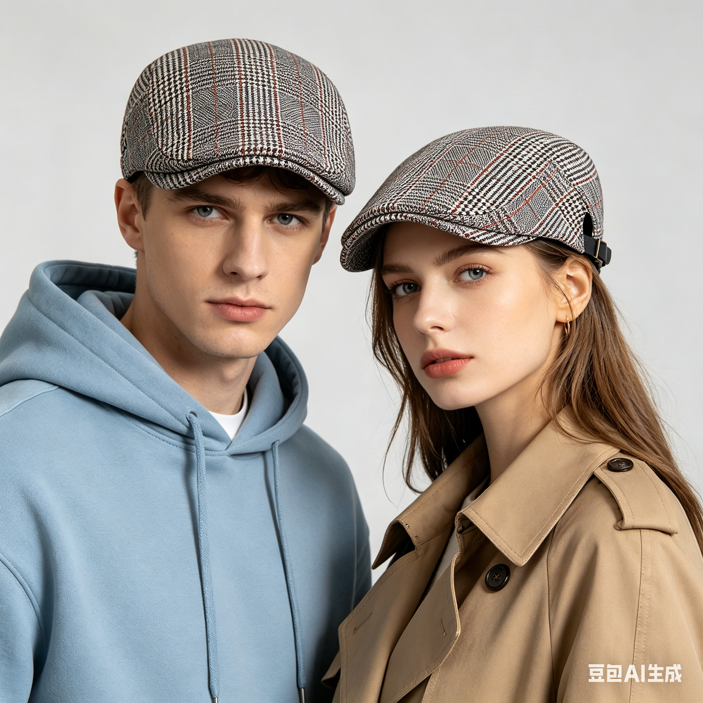 Newsboy Cap Ivy - Мужская кепка газетчика, плющ, хлопковая плоская