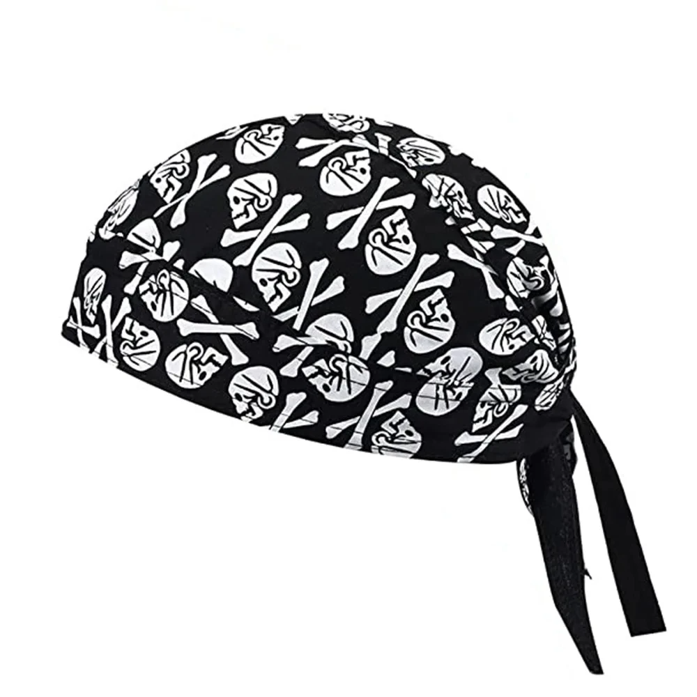 Skull Cap Helmet Liner - 1 шт., велосипедная пиратская кепка с