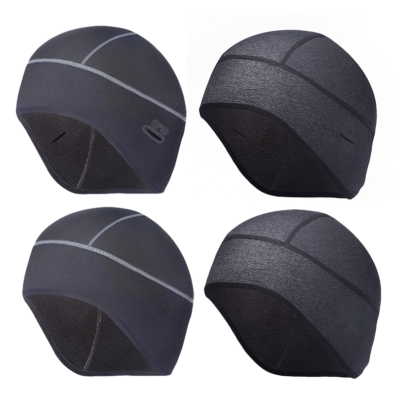Skull Cap Helmet Liner - Зимняя велосипедная кепка, ветрозащитная термочерепная кепка,