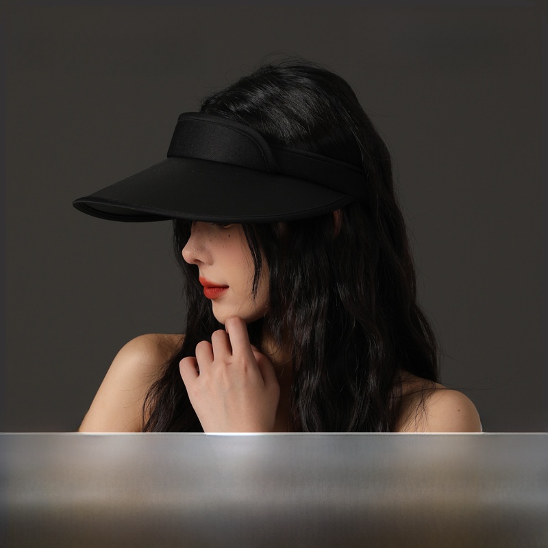 Sun Hat Wide Brim - Солнцезащитный широкополый козырек с открытым верхом,