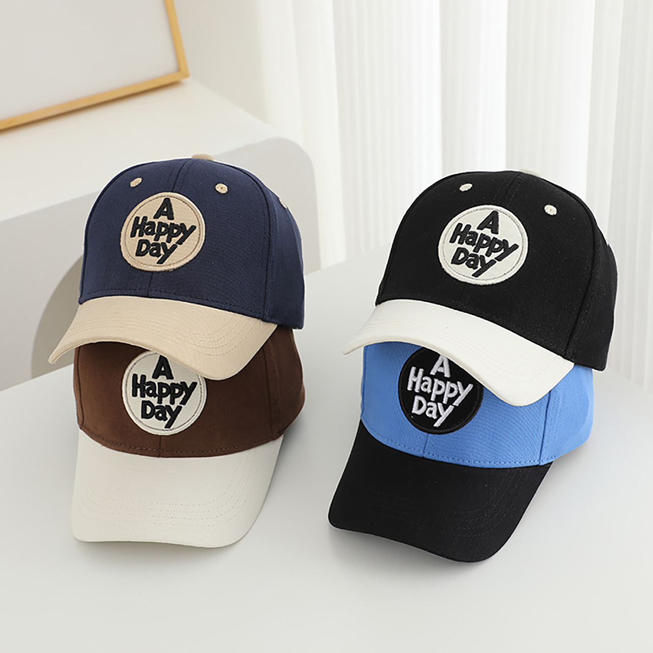 Visor Sun Hat - Бейсболка с буквенным пэчворком для детей,