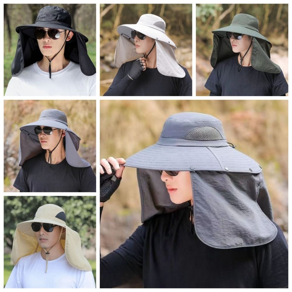 Bucket Hat Cotton - Дышащая тканевая мужская шляпа от солнца