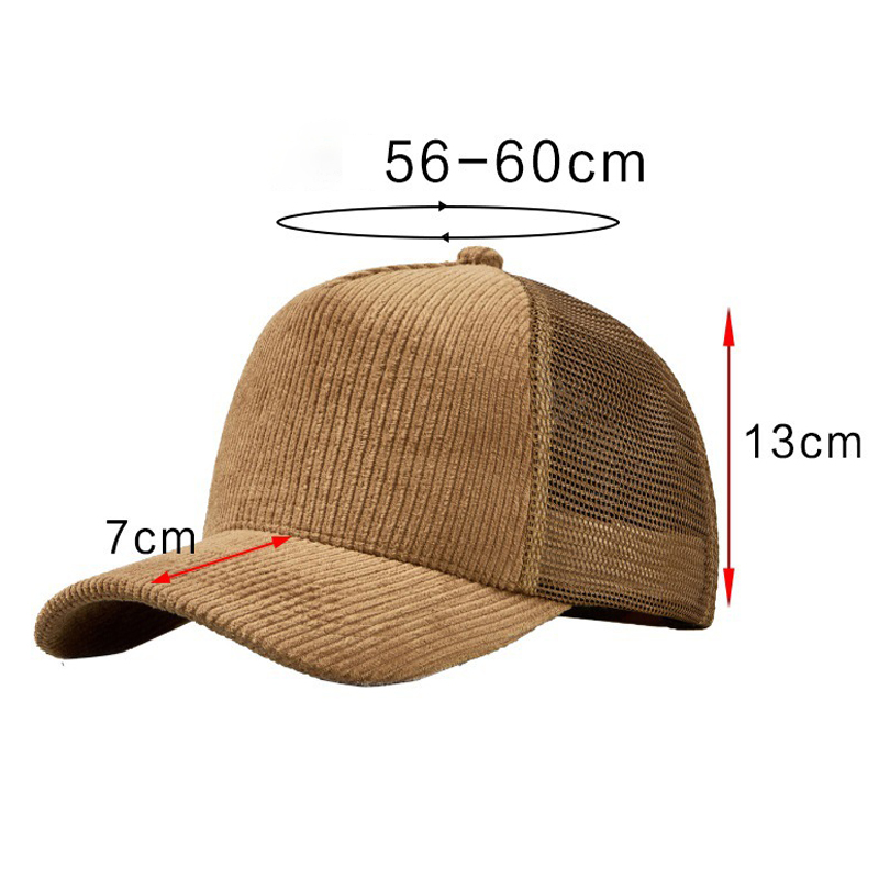 Вельветовая сетчатая спортивна – обзор и цена Corduroy Cap 5 Panel