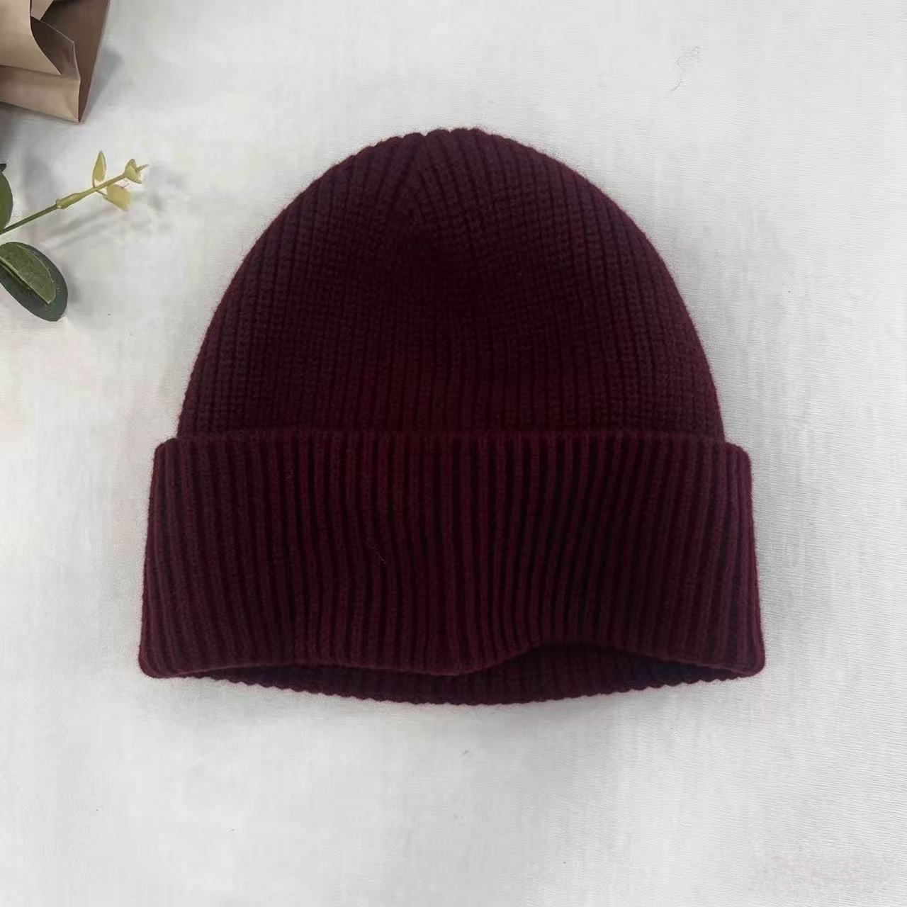 Теплая зимняя шапка-бини из ре – обзор и цена Beanie Cuffed Knit