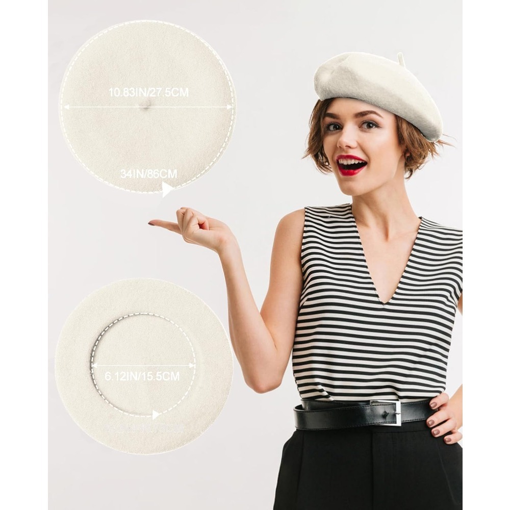 Шерстяные береты для женщин —  – обзор и цена Beret French Wool