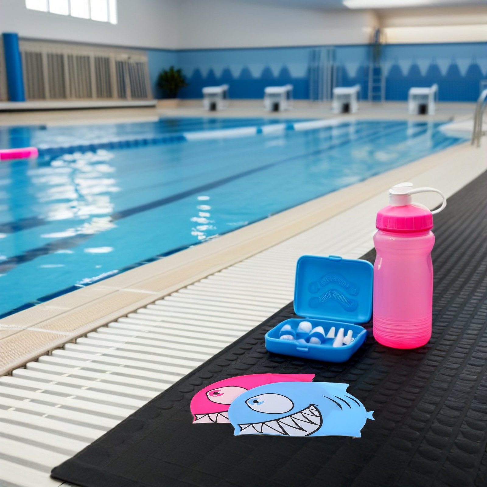 2 шт. Детские силиконовые шапо – обзор и цена Swim Hat Silicone