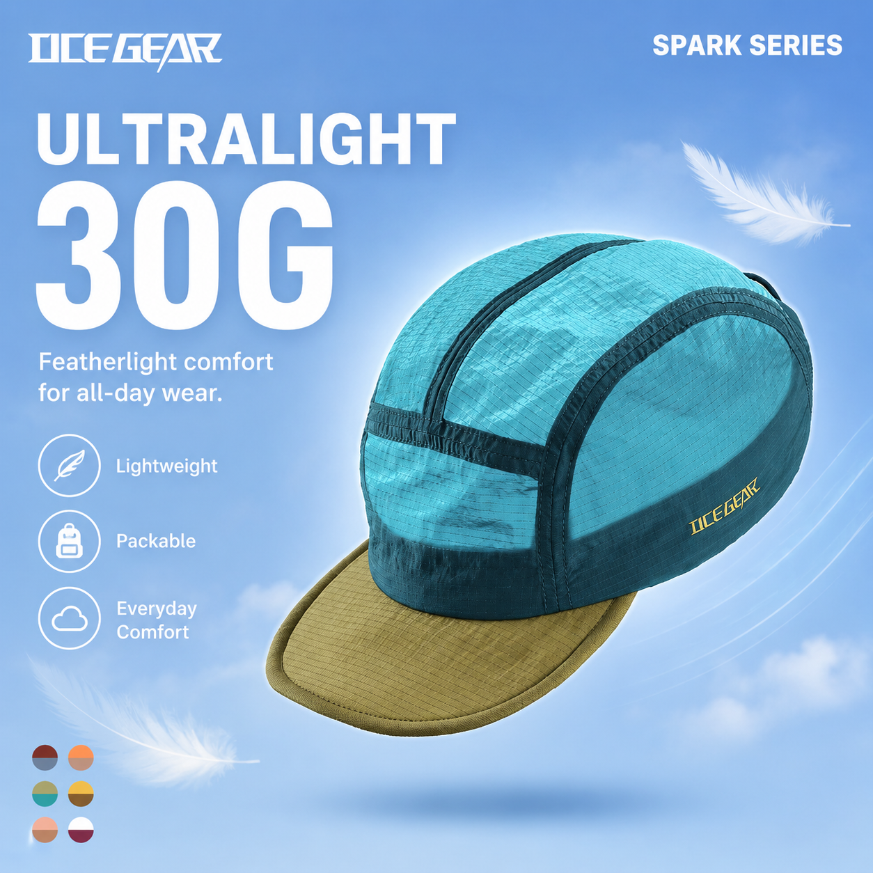 Ультралегкая походная кепка 30 – обзор и цена Corduroy Cap 5 Panel