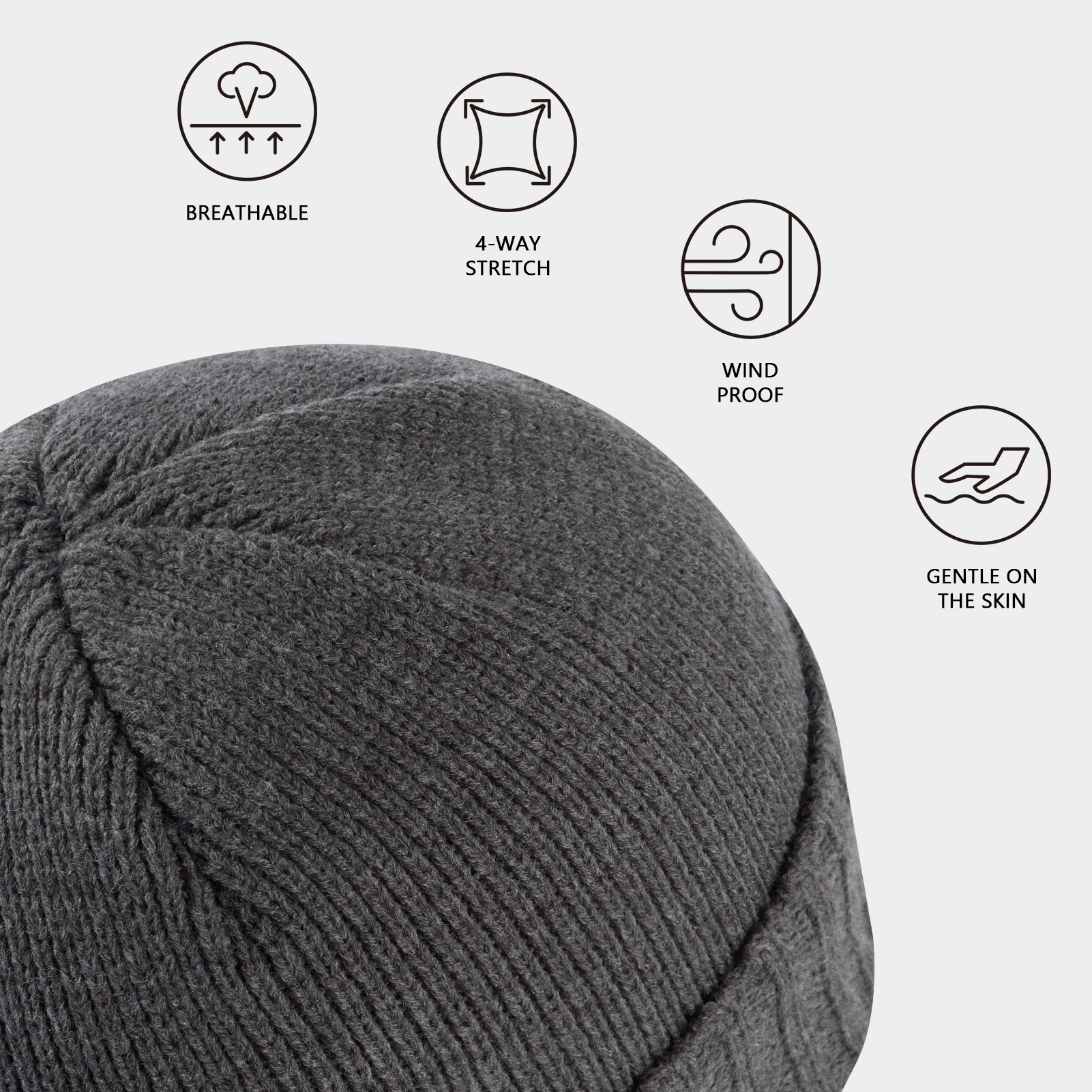 Зимние шапки-бини BASSDASH с ф – обзор и цена Beanie Cuffed Knit