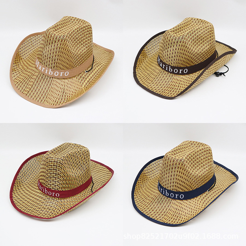 Мужская летняя соломенная шляп – обзор и цена Cowboy Hat Straw