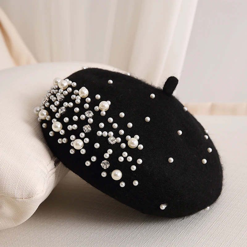 Женский шерстяной берет с буси – обзор и цена Beret French Wool