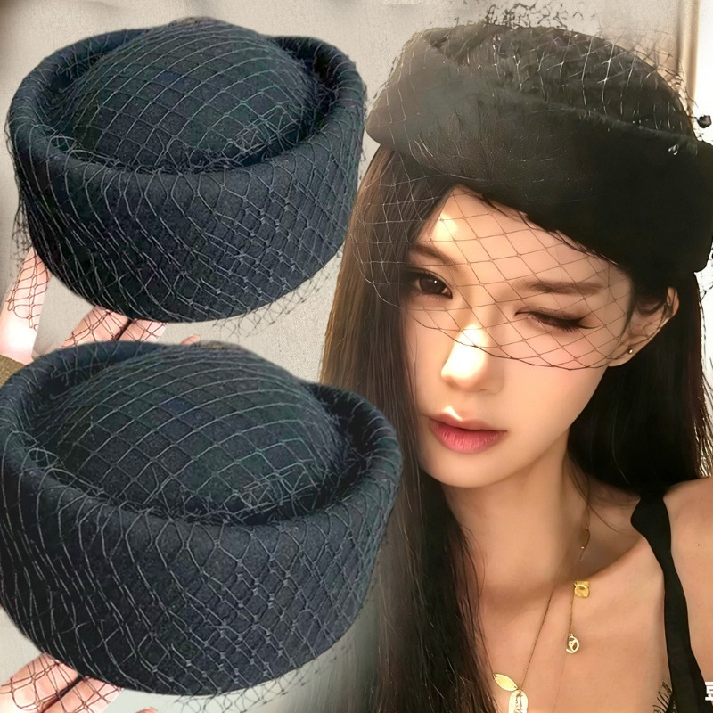 Модный сетчатый берет с плоски – обзор и цена Beret French Wool