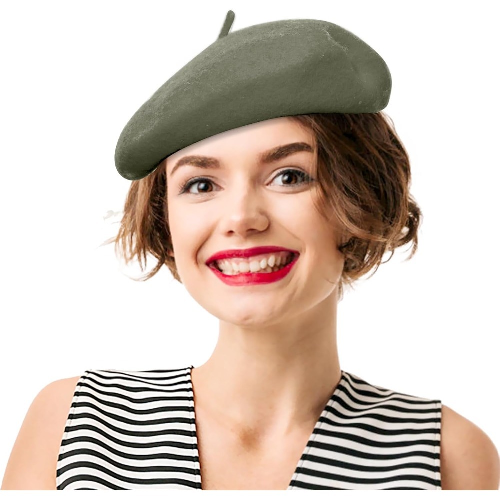 Шерстяные береты для женщин —  – обзор и цена Beret French Wool