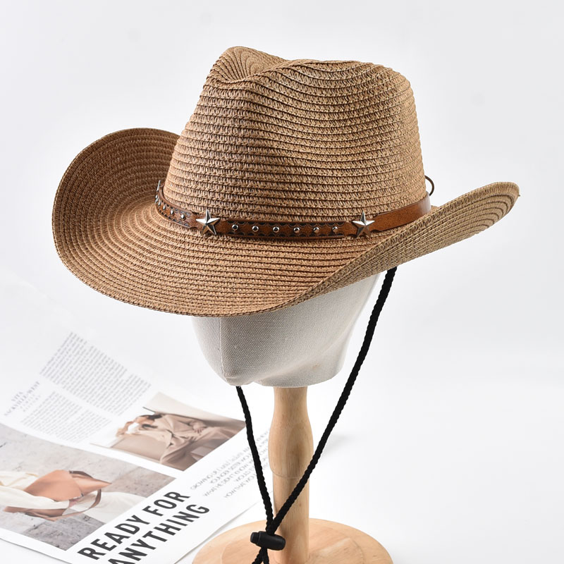 Женская соломенная ковбойская  – обзор и цена Cowboy Hat Straw