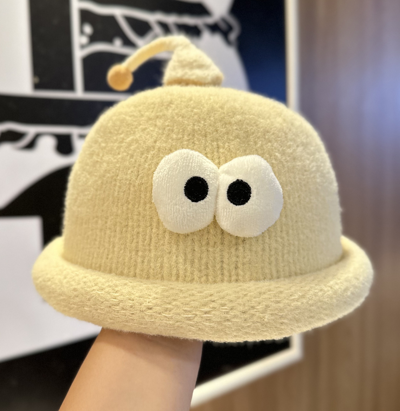 Игривая вязаная шерстяная шапк – обзор и цена Beanie Cuffed Knit