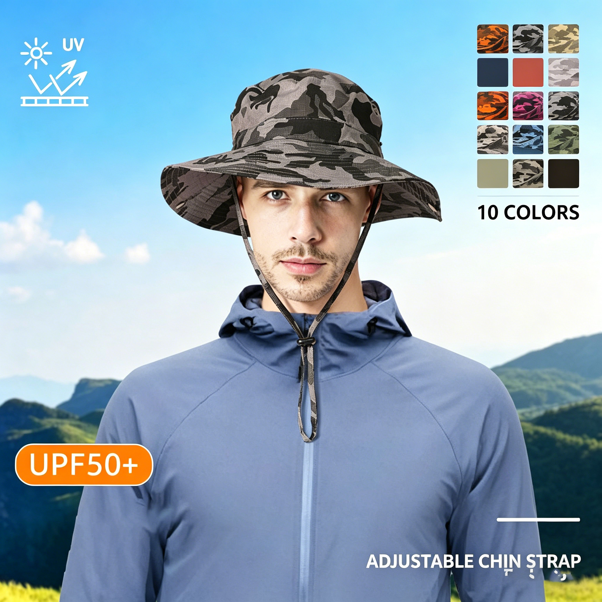 Новая военная тактическая кепк – обзор и цена Boonie Hat Tactical