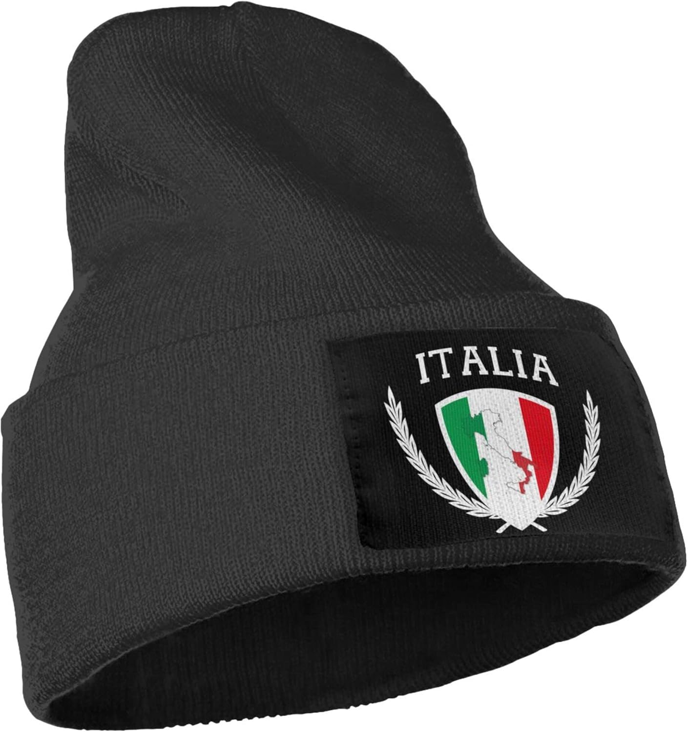 Вязаная шапка с итальянским фл – обзор и цена Beanie Cuffed Knit