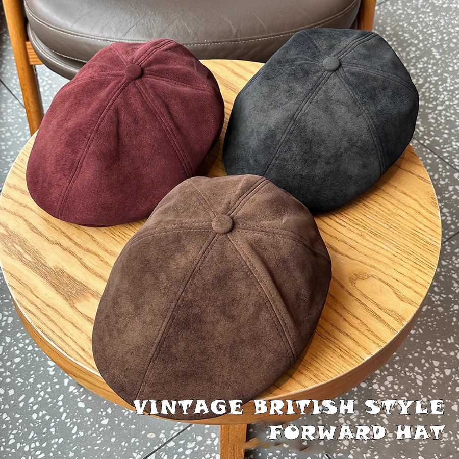 Винтажная замшевая кепка газет – обзор и цена Newsboy Cap Ivy