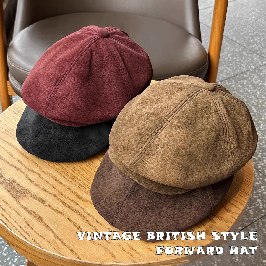 Винтажная замшевая кепка газет – обзор и цена Newsboy Cap Ivy
