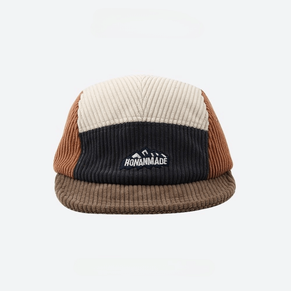 Ретро-бейсболка из вельвета в  – обзор и цена Corduroy Cap 5 Panel