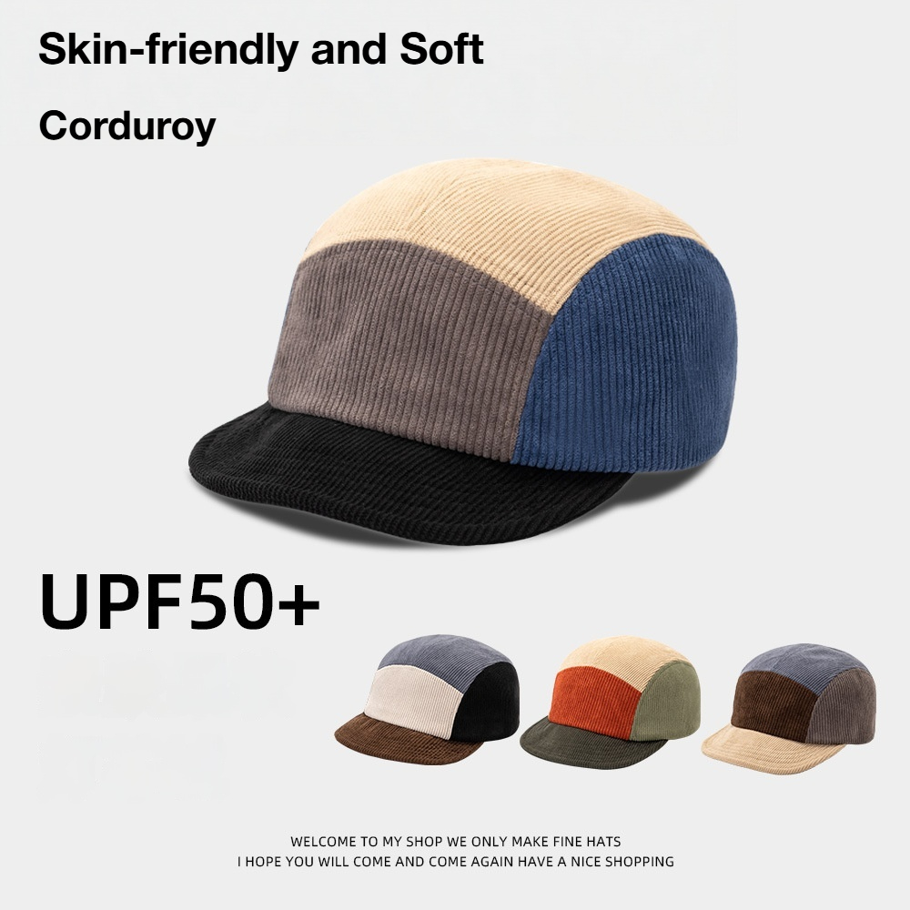 Унисекс винтажная кепка-пятипа – обзор и цена Corduroy Cap 5 Panel