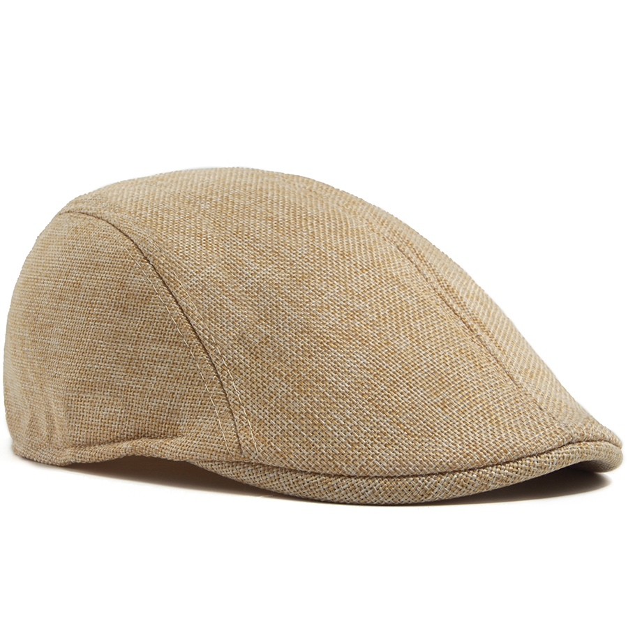 Мужская льняная кепка-флэткап  – обзор и цена Newsboy Cap Ivy