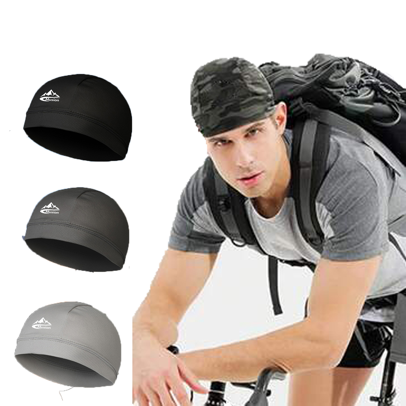 Musion шапка-бини для мужчин,  – обзор и цена Skull Cap Helmet Liner