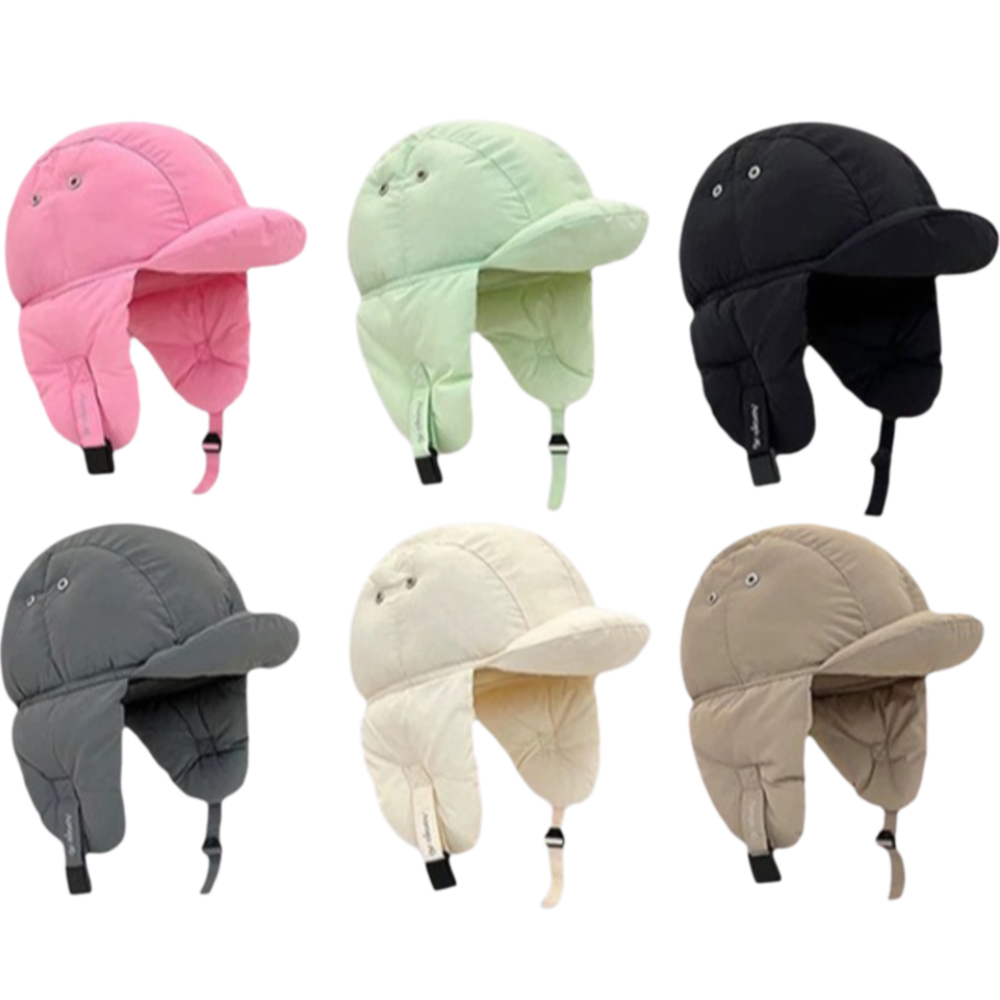 Сплошные цветные шапки-бомберы – обзор и цена Trapper Hat Ear Flap