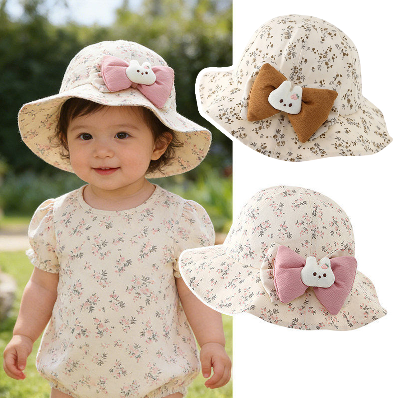 Детская панама с рюшами и цвет – обзор и цена Bucket Hat Cotton