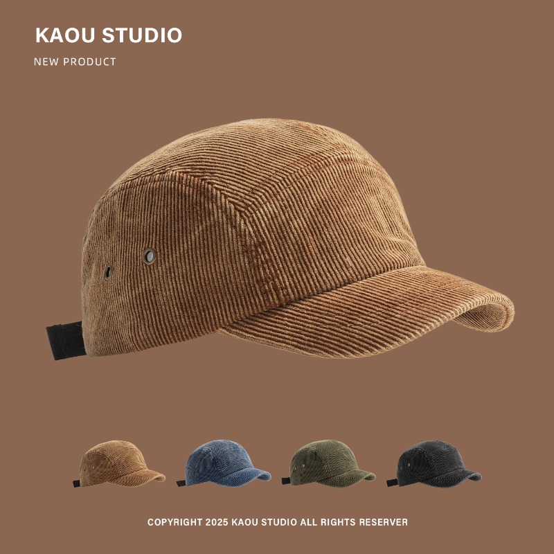 Японская однотонная вельветова – обзор и цена Corduroy Cap 5 Panel