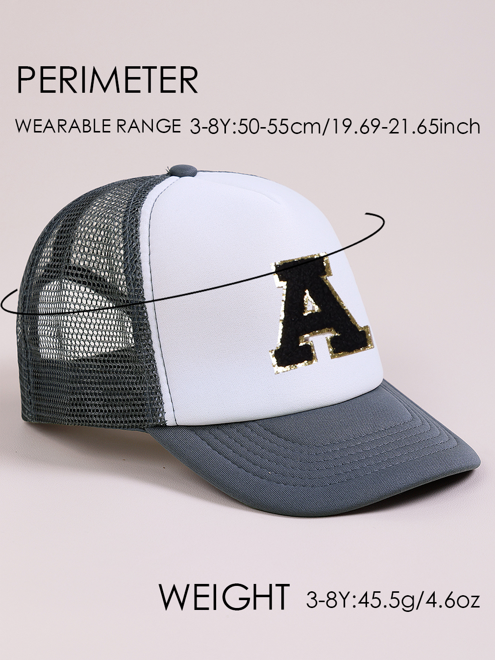 1 шт. серая кепка с 26-буквенн – обзор и цена Visor Sun Hat