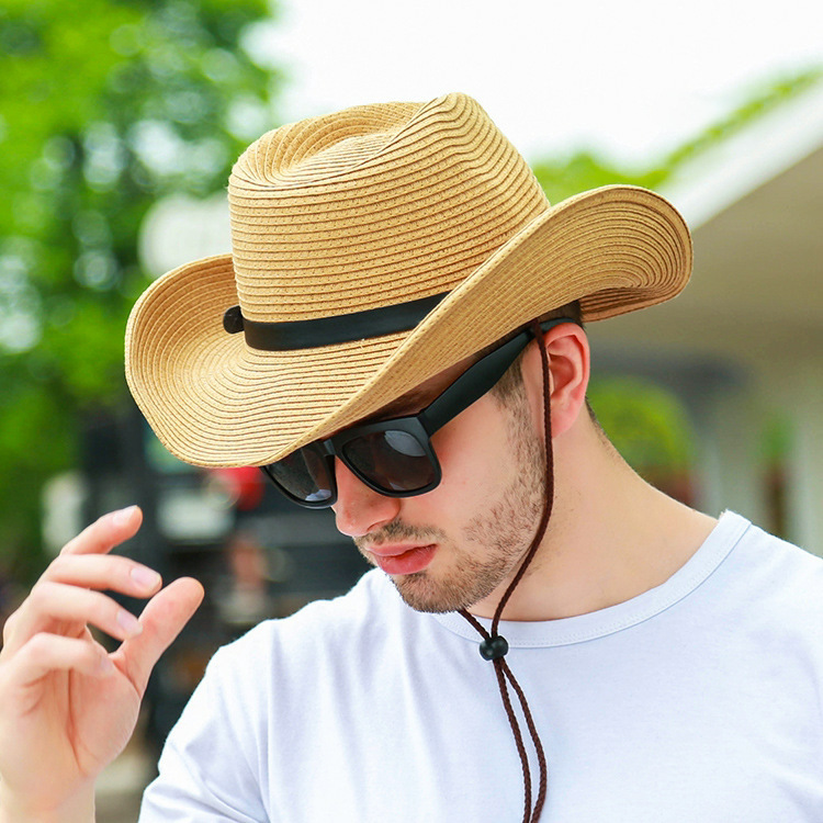 Летняя мужская ковбойская шляп – обзор и цена Cowboy Hat Straw
