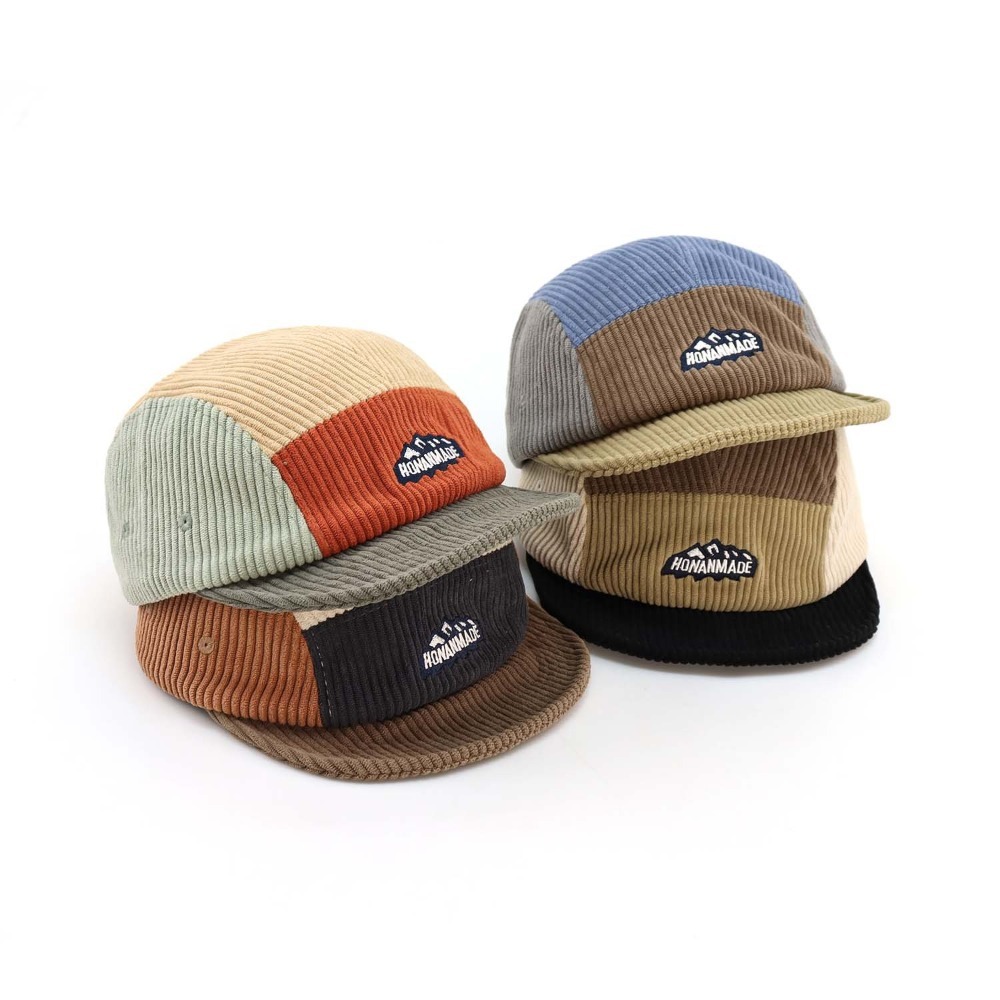 Кепка с 5 панелями и коротким  – обзор и цена Corduroy Cap 5 Panel