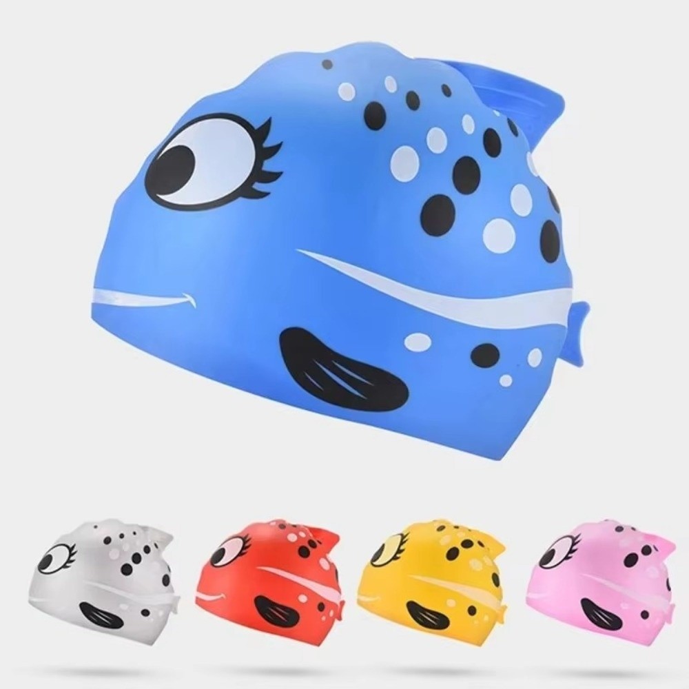 Милая эластичная детская шапоч – обзор и цена Swim Hat Silicone