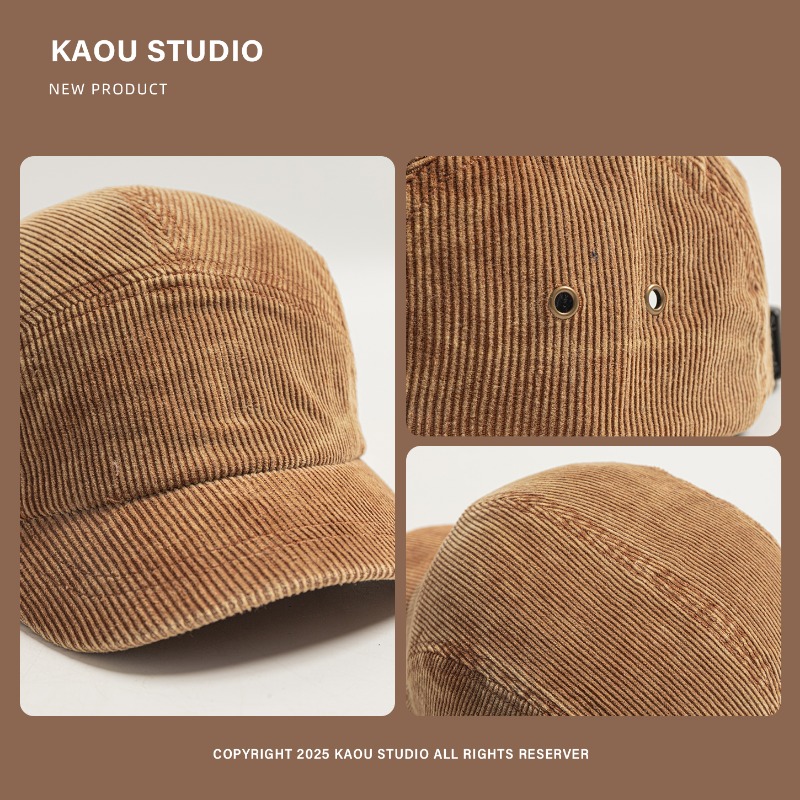 Винтажная вельветовая бейсболк – обзор и цена Corduroy Cap 5 Panel
