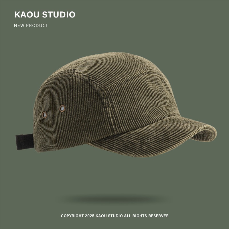 Винтажная вельветовая бейсболк – обзор и цена Corduroy Cap 5 Panel