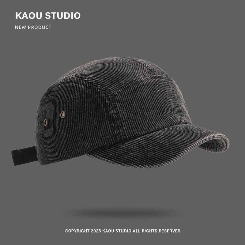 Винтажная вельветовая бейсболк – обзор и цена Corduroy Cap 5 Panel