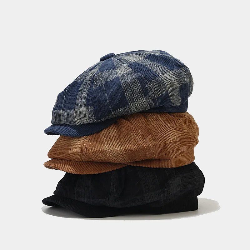 Вельветовая кепка для мужчин и – обзор и цена Newsboy Cap Ivy