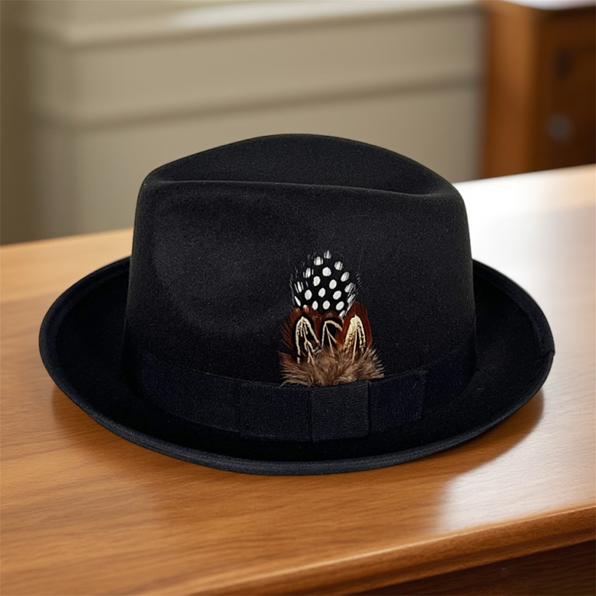 Шерстяная шляпа-федора в винта – обзор и цена Fedora Hat Wool