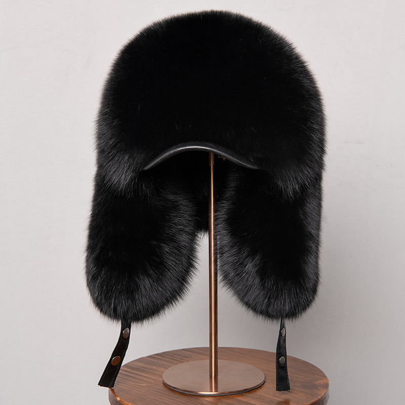Шапки из 100% натурального лис – обзор и цена Trapper Hat Ear Flap