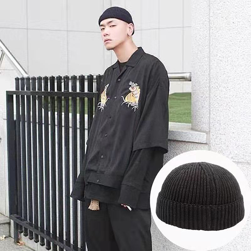1 шт., зимние теплые шерстяные – обзор и цена Beanie Cuffed Knit