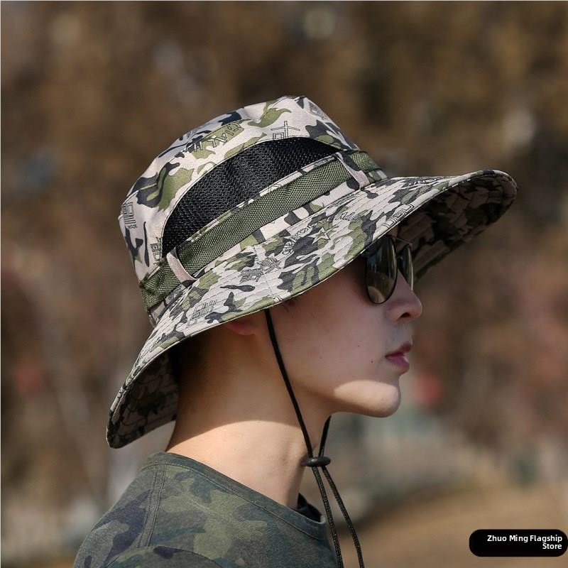 Мужская рыболовная кепка, повс – обзор и цена Sun Hat Wide Brim