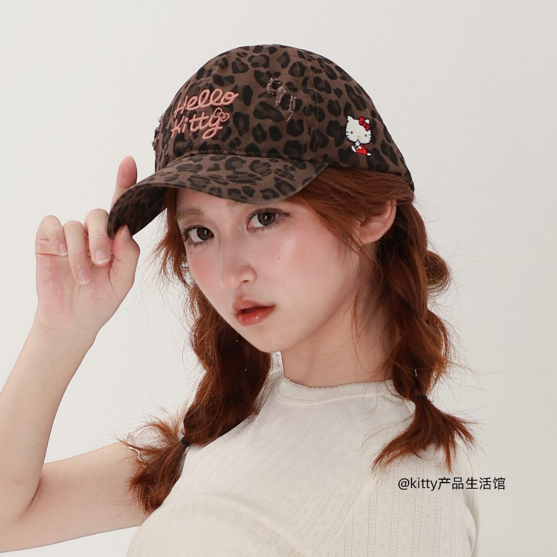 Новая панама Sanrio с леопардо – обзор и цена Visor Sun Hat